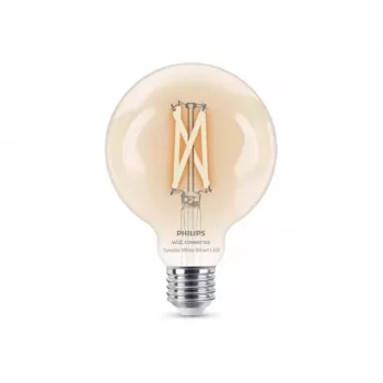 Philips Smart Wi-Fi G95 E27 älyLED-lamppu, Tunable White 2700-6500K, 60W-vastaava, kirkas