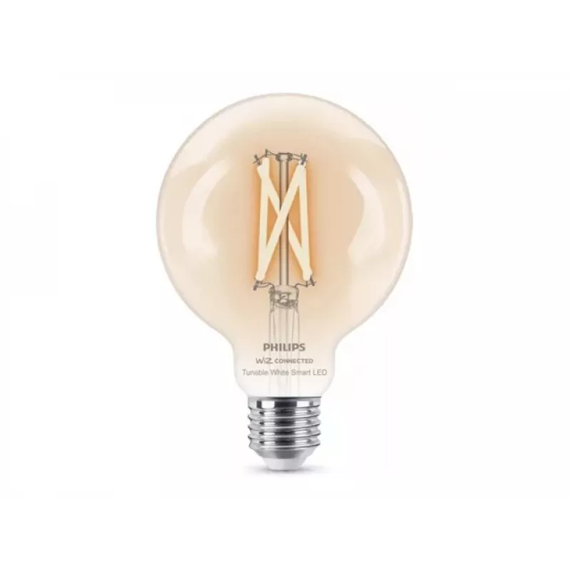 Philips Smart Wi-Fi G95 E27 älyLED-lamppu, Tunable White 2700-6500K, 60W-vastaava, kirkas