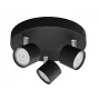 Philips Star Spot 3-virtapiirikattovalaisin, musta, 1500lm