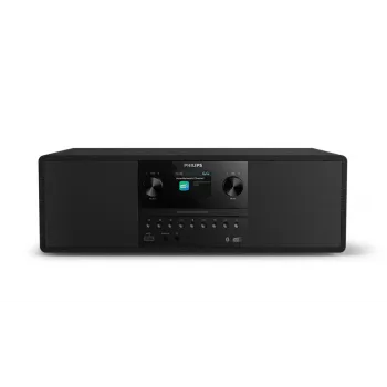 Philips TAM6500/10 mikro-hifi-järjestelmä Bluetoothilla, CD, USB, FM-radio, musta