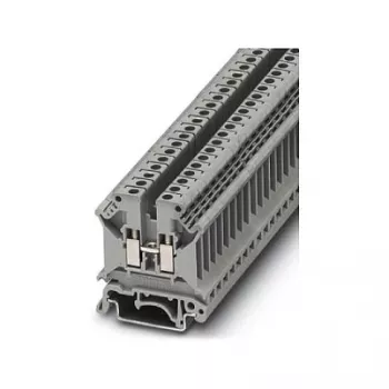 Phoenix 3004362 UK 5 N läpivientiliitin harmaa ruuviliitäntä 41 A 800 V
