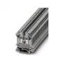 Phoenix 3004362 UK 5 N läpivientiliitin harmaa ruuviliitäntä 41 A 800 V