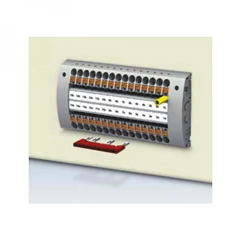 Phoenix 3030190 FBS 5-5 hyppylanka, 5-napainen, 5,2 mm jako, punainen, 32 A