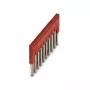 Phoenix 3030213 FBS 10-5 liitinhyppyjohdin, 10-napainen, 5,2 mm jako, punainen