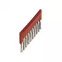 Phoenix 3030323 FBS 10-8 liitinhyppyjohdin, 10-napainen, 8,2 mm jako, punainen