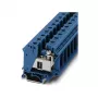 Phoenix 3075731 UTI 35 BU asennusliitin - sininen, 35 mm², 125 A, 1000 V, ruuviliitäntä, DIN-kiskoasennus