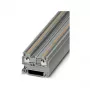 Phoenix 3208100 PT 1,5/S läpivientiliitin, Push-in, 1,5 mm², harmaa