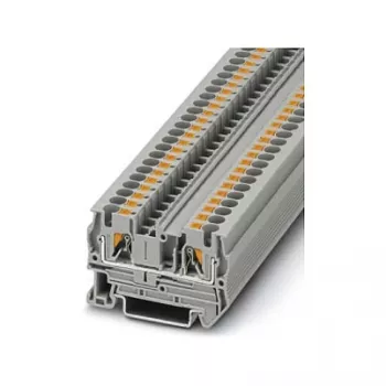 Phoenix 3211757 PT 4 läpivientiliitin, Push-in, 4 mm², 1000 V, 32 A, harmaa