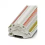 Phoenix 3214663 PTTBS 1,5/S-KNX kaksitasoliitin KNX-väyläjärjestelmiin, Push-in-liitäntä, musta/punainen ja valkoinen/keltainen