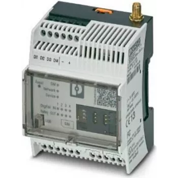 Phoenix Contact 1038567 teollinen matkapuhelinmodeemimoduuli, 4G LTE, GSM, GPRS, EDGE, DIN-kisko, harmaa