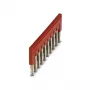 Phoenix Contact 3030271 FBS 10-6 pistokepalkki, 10-napainen, 6,2 mm jako, punainen