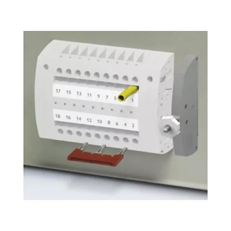 Phoenix Contact FBS 4-5 4-napainen hyppylista, punainen, 32 A, 500 V