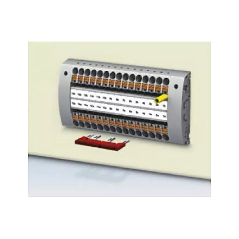Phoenix Contact FBS 4-5 4-napainen hyppylista, punainen, 32 A, 500 V