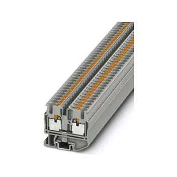 Phoenix Contact MPT 2.5 mini-läpivientiliitin, Push-in-liitäntä, 2,5 mm², 500 V, 24 A, harmaa
