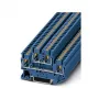 Phoenix 3210570 PTTB 2,5 BU kaksikerroksinen riviliitin Push-in-tekniikalla
