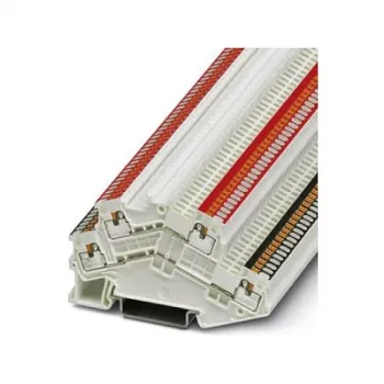Phoenix Contact PTTBS-1,5/SWH/U-BK/O-RD kaksitasoinen riviliitin musta/punainen