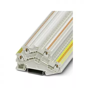 Phoenix Contact PTTBS 1,5/SWH/U-YE/O-WH kaksitasoliitin KNX:lle, Push-in, valkoinen/keltainen