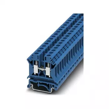 Phoenix Contact UK 6 N BU läpivientiliitin, ruuviliitäntä, 6 mm², 800 V, 41 A, sininen