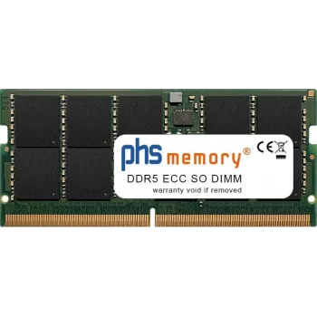 PHS-memory 16GB DDR5 ECC SO-DIMM 4800MHz PC5-38400E -muisti Asustor Lockerstor 10 Gen3 (AS6810T) SP566009