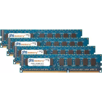 PHS-memory 32GB (4x8GB) -sarja RAM Apple Mac Pro Eight Core 2.26GHz (Early 2009) DDR3 UDIMM ECC 1333MHz PC3-10600E SP463083