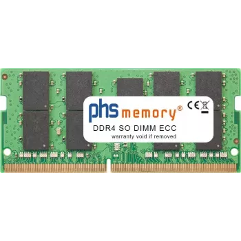 PHS-memory 32GB DDR4 ECC SO-DIMM 3200MHz PC4-25600E keskusmuisti Ugreen NASync DXP2800 GT SP621486