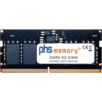 PHS-memory 8GB DDR5 SO-DIMM 5600MHz PC5-44800S Non-ECC Unbuffered kannettavan RAM Asus VivoBook D1502XA-BQ027:lle SP621595
