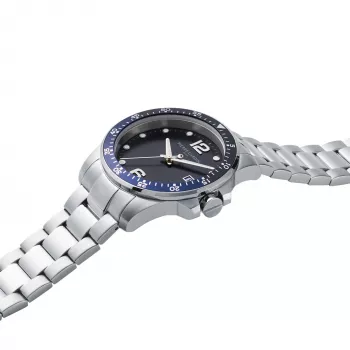 Pierre Cardin miesten analoginen kvartsikello CNI.0030 40 mm musta kellotaulu nahkaranneke