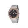 Pierre Cardin miesten kello CF.1000.MU 42mm kvartsi analoginen ruostumaton teräs musta kellotaulu nahkaranneke