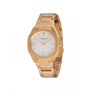 Pierre Cardin naisten kello CF.1008.MG.1 kvartsianalogikello 32 mm hopea ruostumaton teräs mesh-ranneke