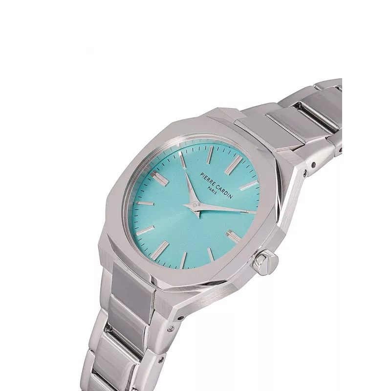 Pierre Cardin naisten kello CF.1008.MS.1 kvartsikello 32 mm hopea ruostumaton teräs mesh-ranneke