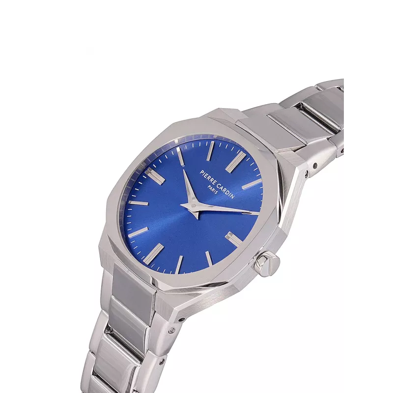 Pierre Cardin naisten kello CF.1008.MS.4 kvartsi analoginen kello 32 mm hopea ruostumaton teräs