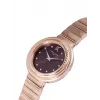 Pierre Cardin naisten analoginen kvartsikello CF.1010.MR 32mm hopeinen kellotaulu musta nahkaranneke