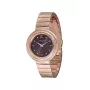 Pierre Cardin naisten analoginen kvartsikello CF.1010.MR 32mm hopeinen kellotaulu musta nahkaranneke