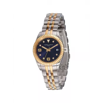 Pierre Cardin naisten kvartsi-analogikello CF.1012.MU.3 - 28 mm hopea ruostumaton teräs mesh