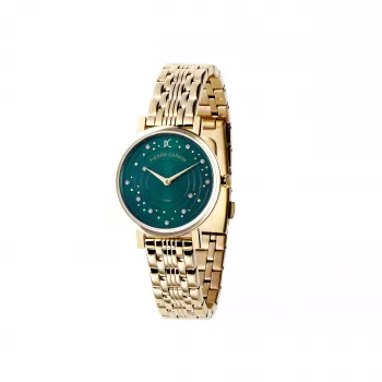 Pierre Cardin naisten kvartsikello CCM.0552 hopea ruostumaton teräs mesh 32 mm