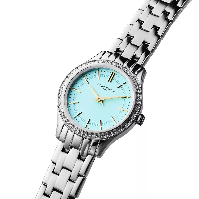 Pierre Cardin naisten kello CF.0609.SJ (30 mm) - hopeinen ruostumaton teräs