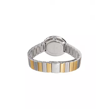 Pierre Cardin naisten kello CF.1010.MU 32 mm kvartsi analoginen hopeinen kellotaulu ruskea nahkaranneke