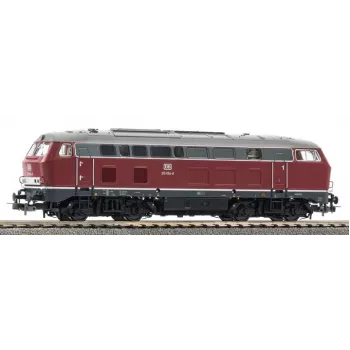 PIKO 22060 H0 -diesellinjaveturi BR 215 DB aikakausi IV PluX22-digitaaliliitännällä