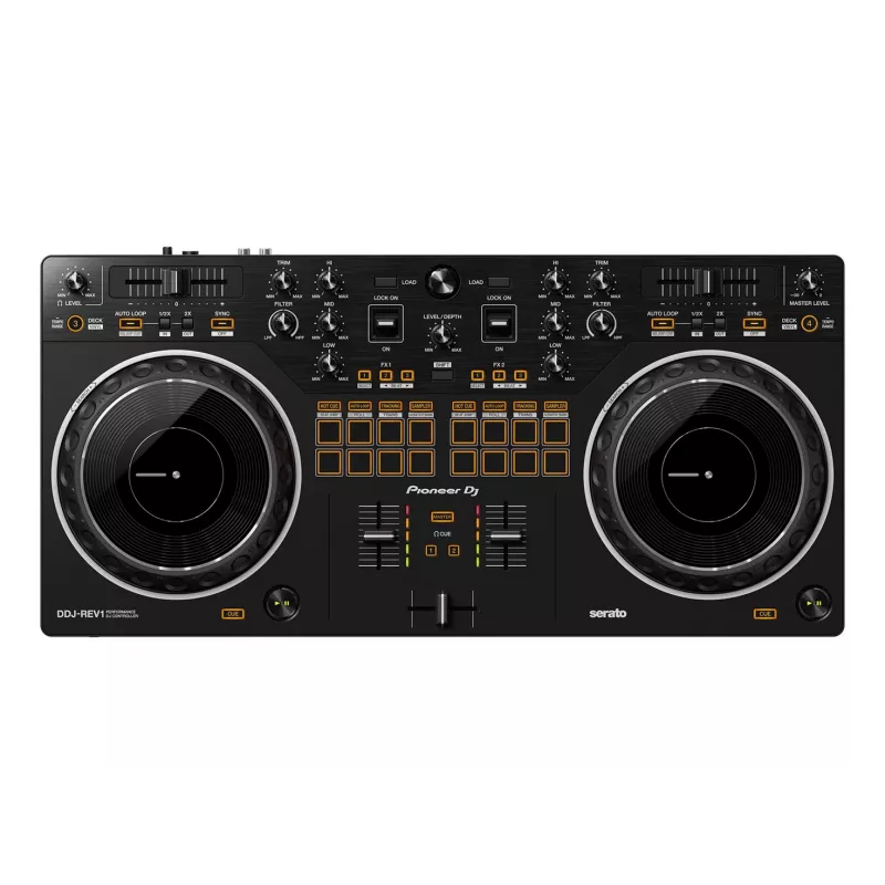 Pioneer DDJ-REV1 DJ-kontrolleri 2 kanavaa musta