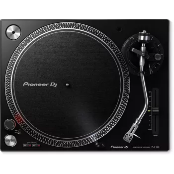 Pioneer PLX-500 Direct Drive DJ-levysoitin musta