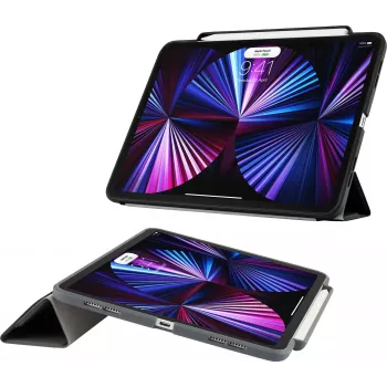 Pipetto Origami No3 Pencil Case iPad Pro 11 (1./2./3./4. gen) musta