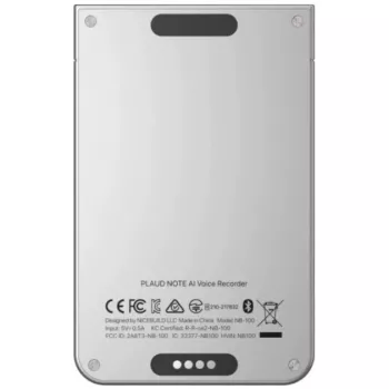 PLAUD NOTE tekoälyäänitallennin, 64GB, hopea