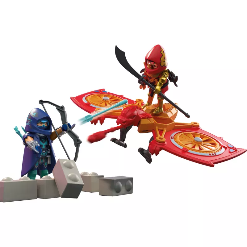 Playmobil 71833 Heroes: sankaridrooni pahaa ninjaa vastaan