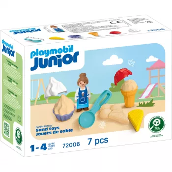 PLAYMOBIL 72006 JUNIOR hiekkajäätelöbaari