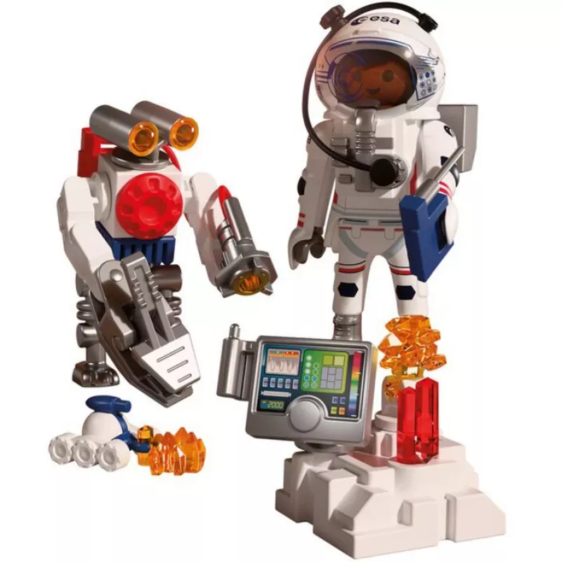 Playmobil 72014 ESA astronautti ja robotti