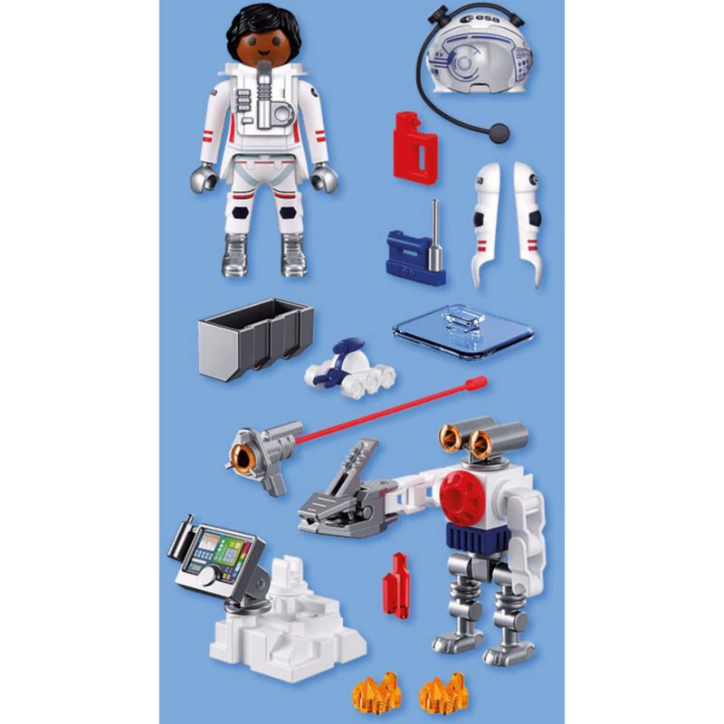 Playmobil 72014 ESA astronautti ja robotti