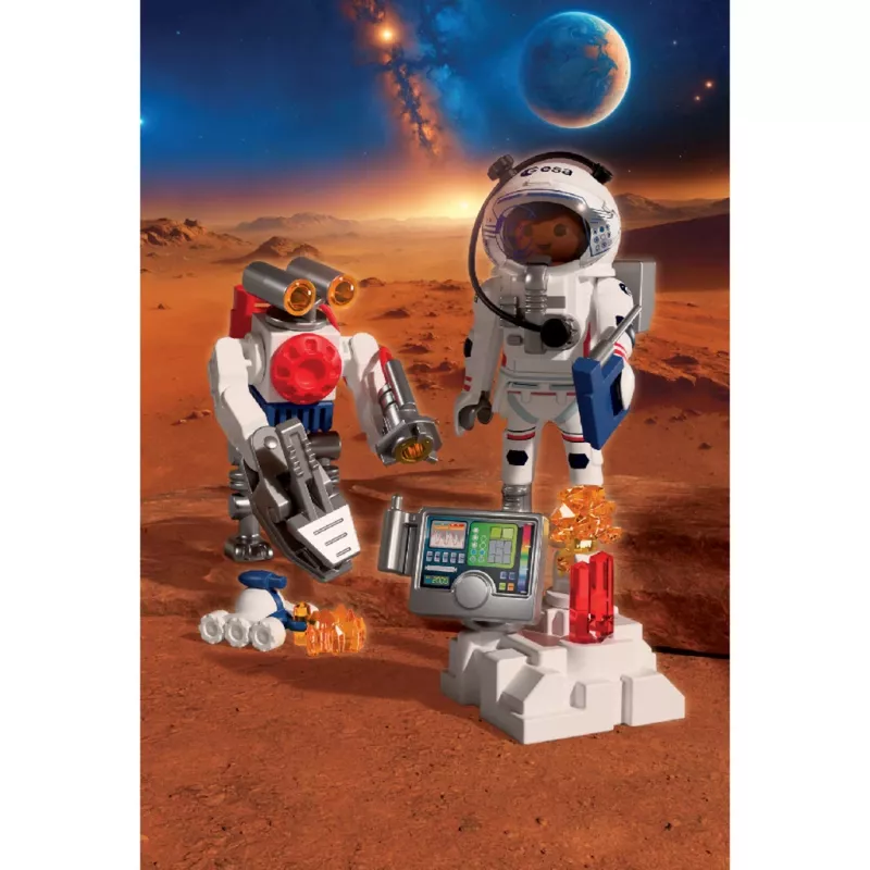 Playmobil 72014 ESA astronautti ja robotti