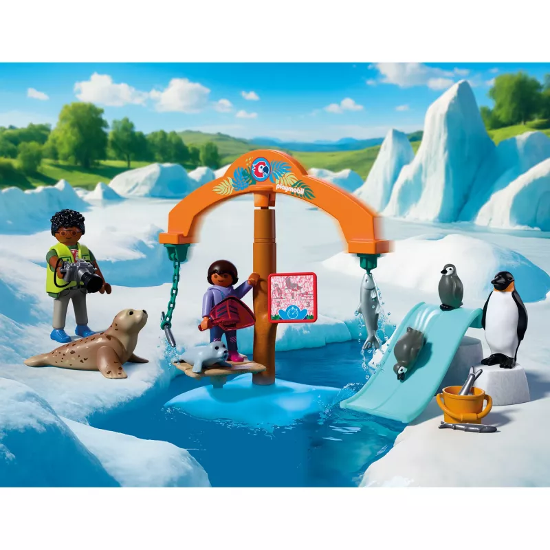 PLAYMOBIL 72073 Animals & Friends Zoo Ice Expedition leikkisarja