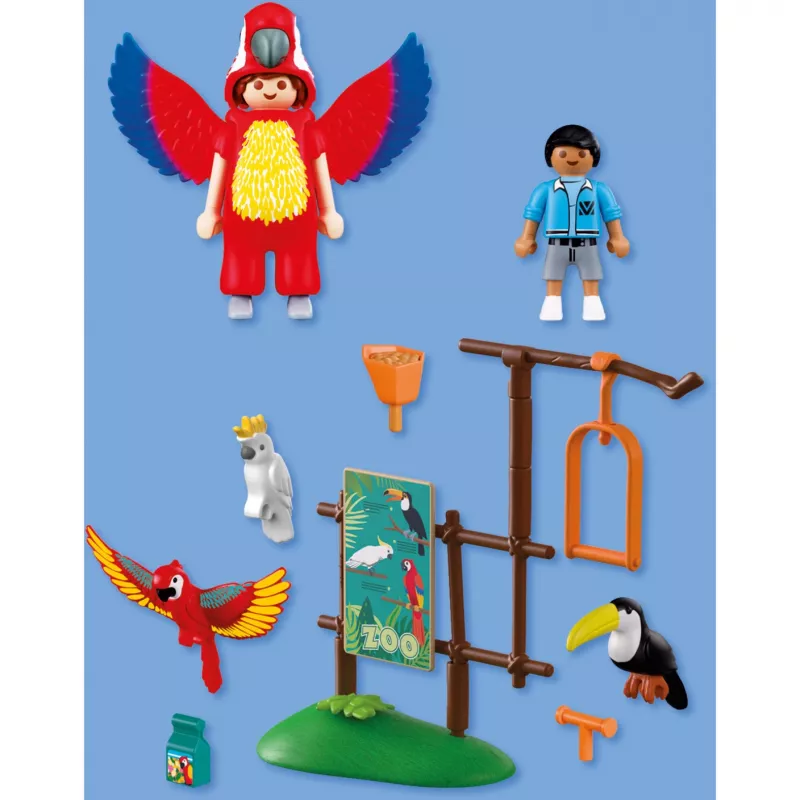 PLAYMOBIL 72074 Animals & Friends eläintarhan maskotti