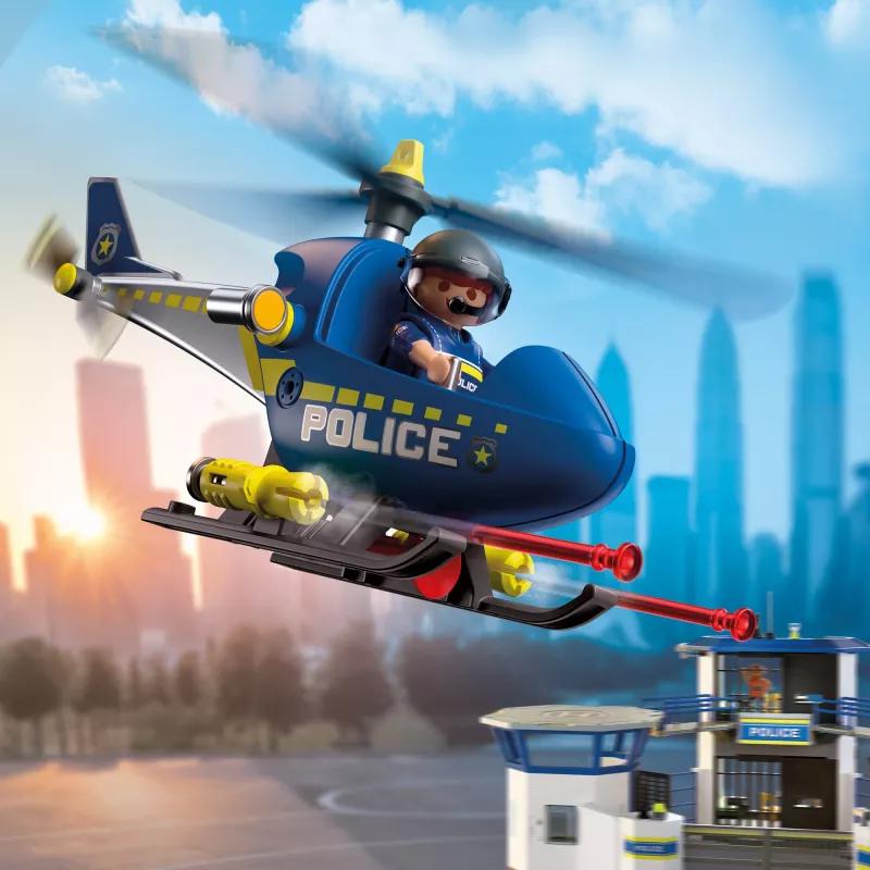 PLAYMOBIL 72080 City Action poliisihelikopteri